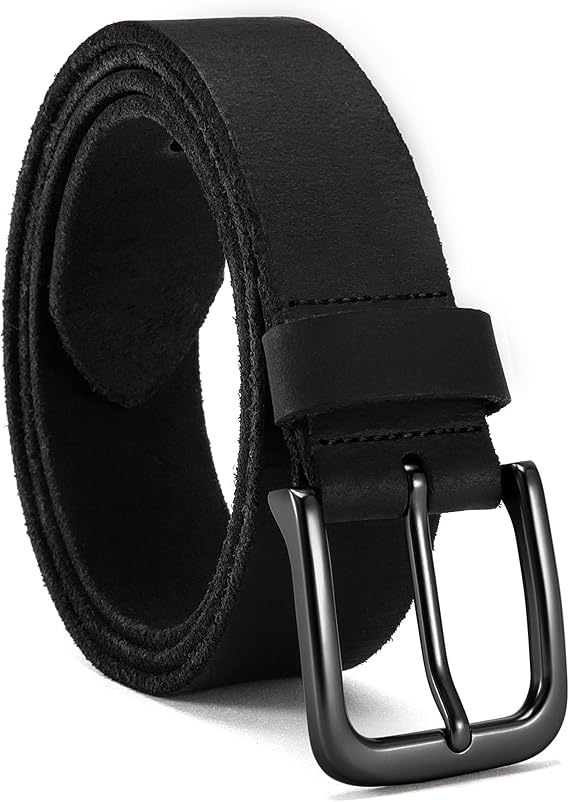 CHAOREN Full Grain Leather Belt for Men, Work Belts for Men Heavy Duty, Daily Wear for Jeans Pants